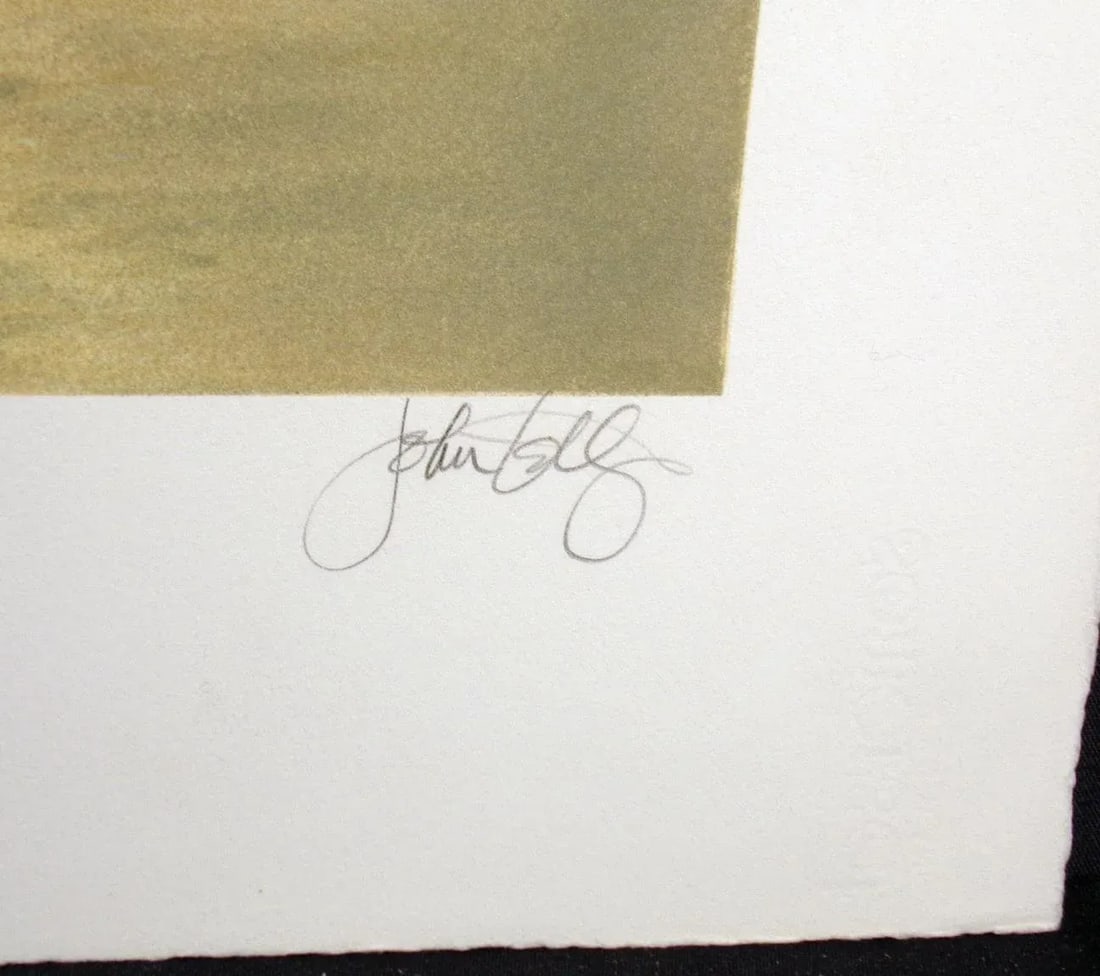 John Kelly "Sundown" Signed Fine Lithograph/Serigraph Artwork Print - 5
