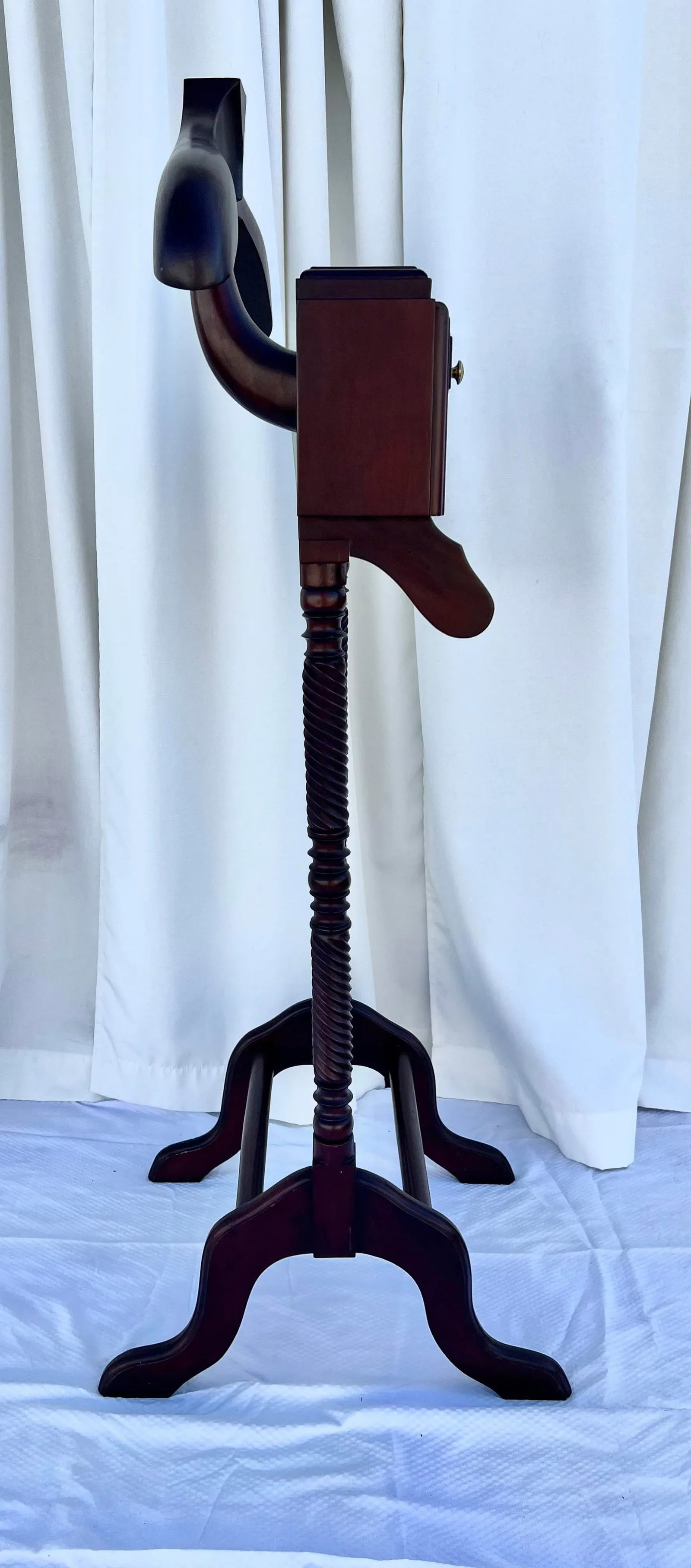 Mid- Century Traditional Mahogany Valet - 5