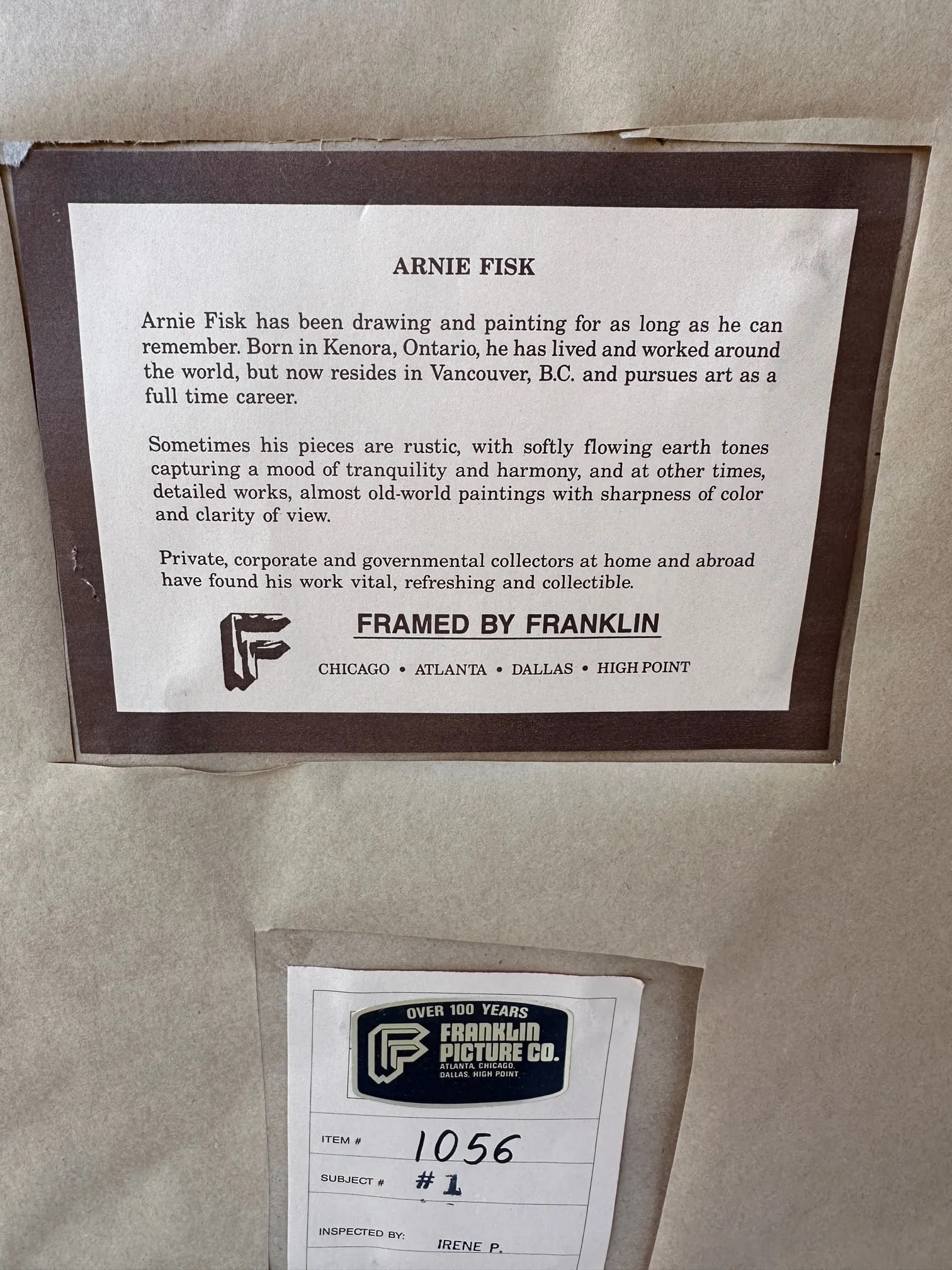 Arnie Fisk Leopard & Elephant Cane Prints, Signed - 10