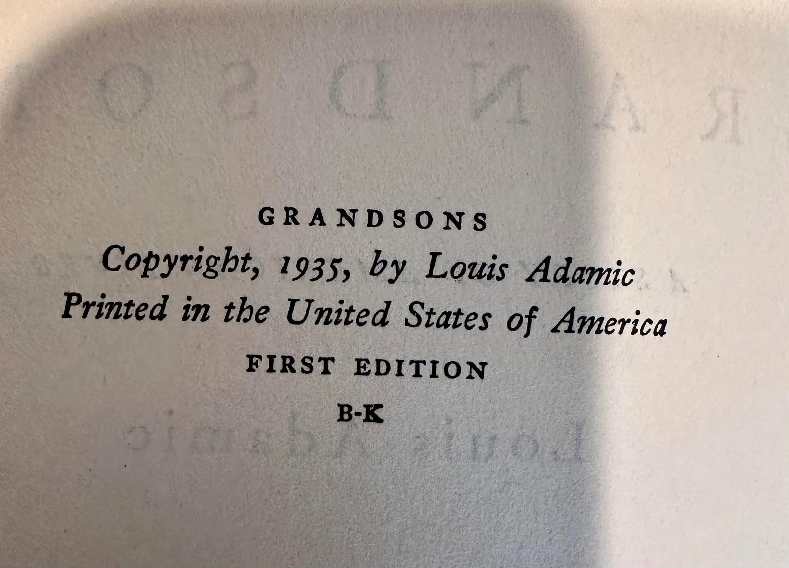 1920s Hardcover Books First Edition Grandsons Louis Adamic and Paul Bunyan James Stevens Woodcuts Al - 2