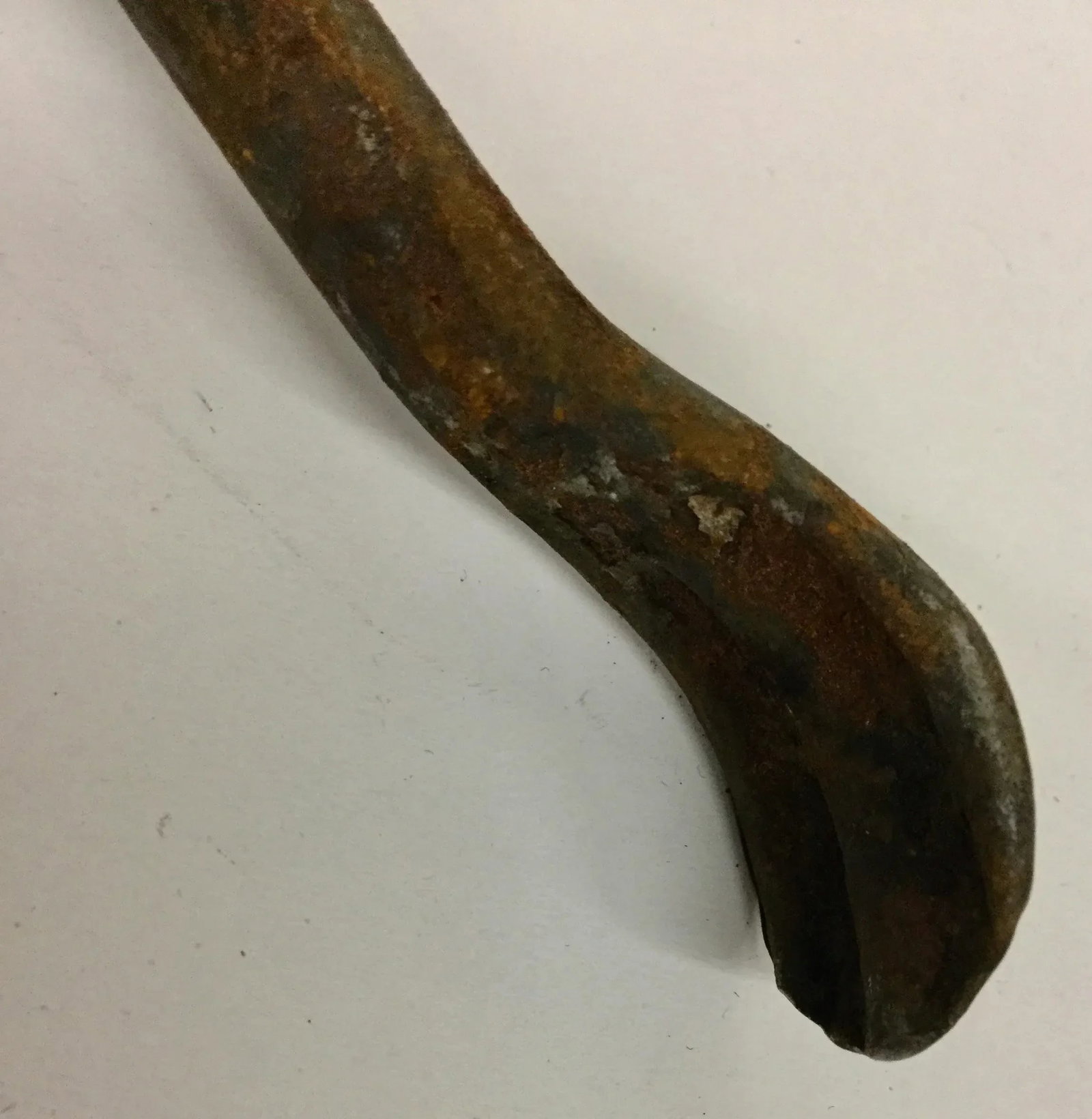 French Antique Wrought Iron Fireplace Tool Set - 2 Piece - 11