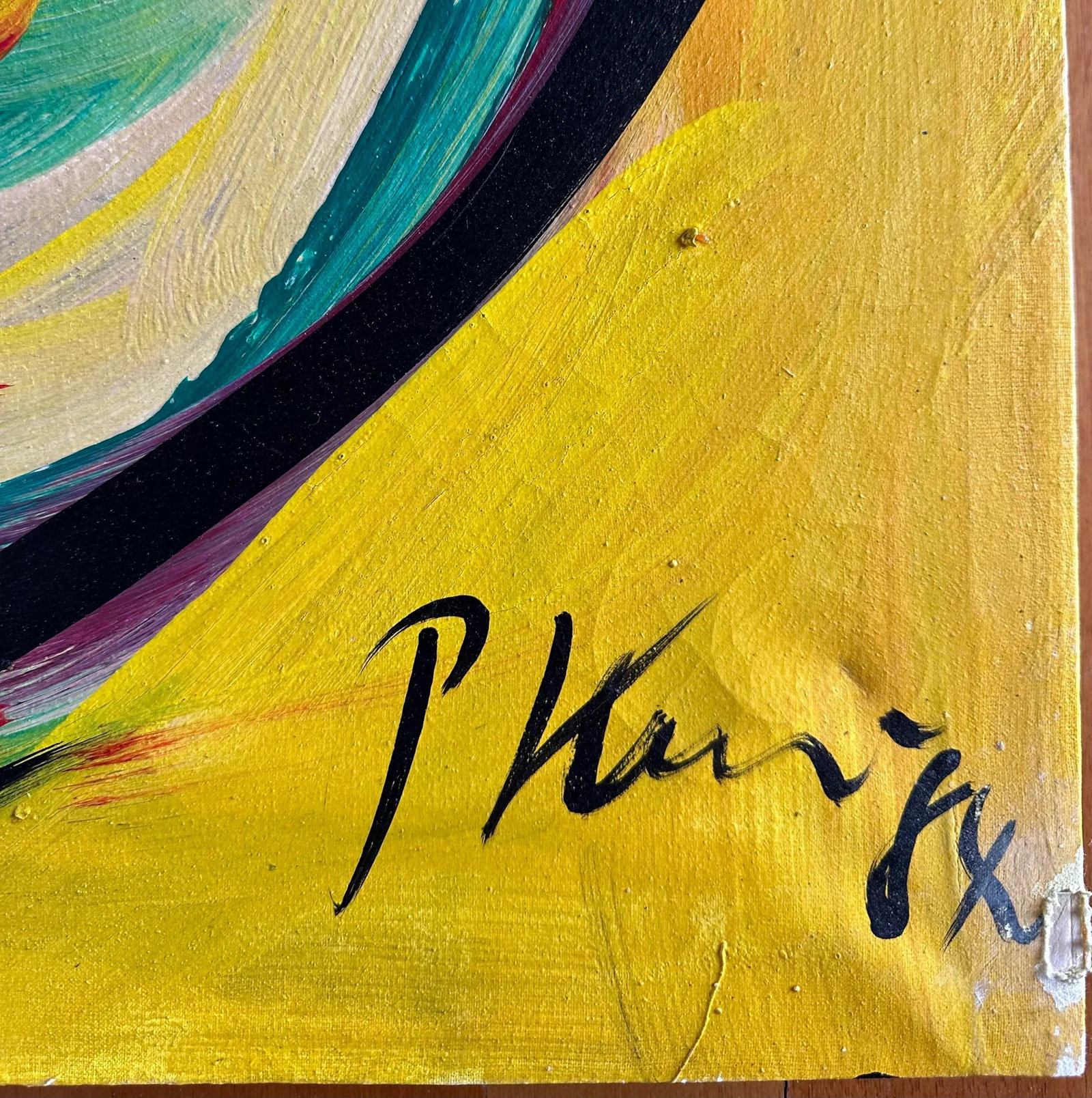 1987 Original Peter Keil Painting - 2