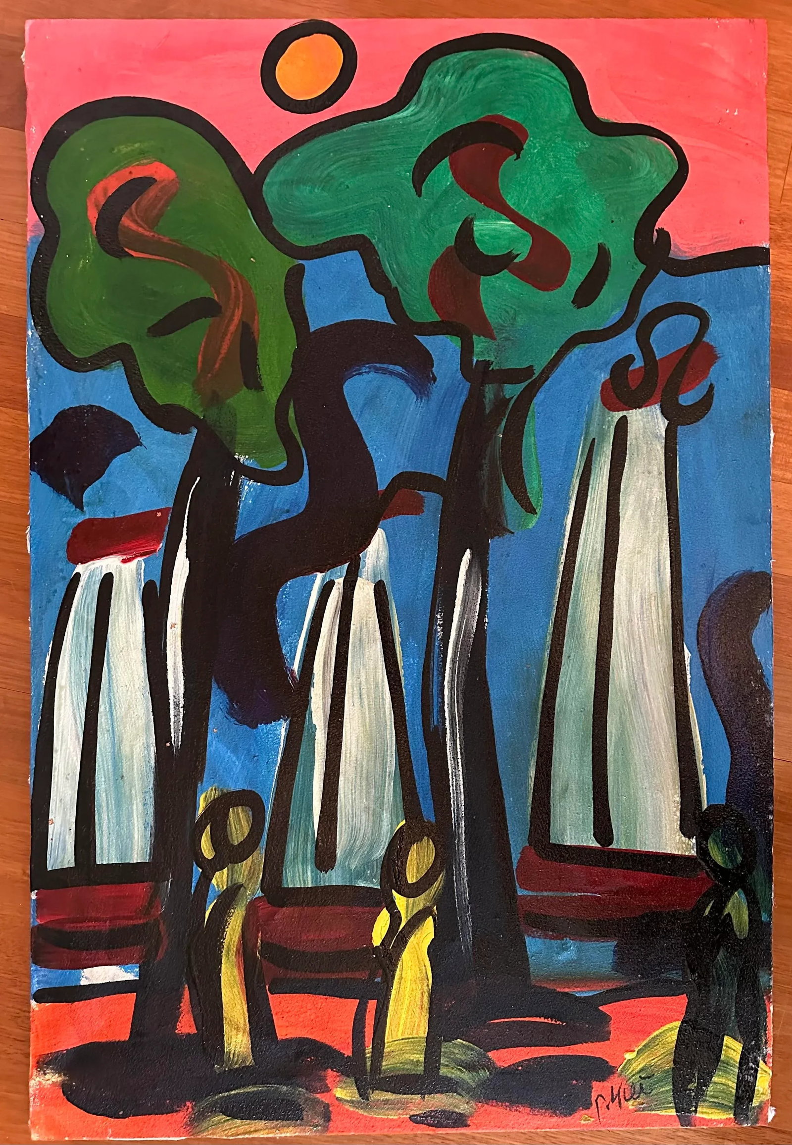 Peter Keil Original Painting - 2