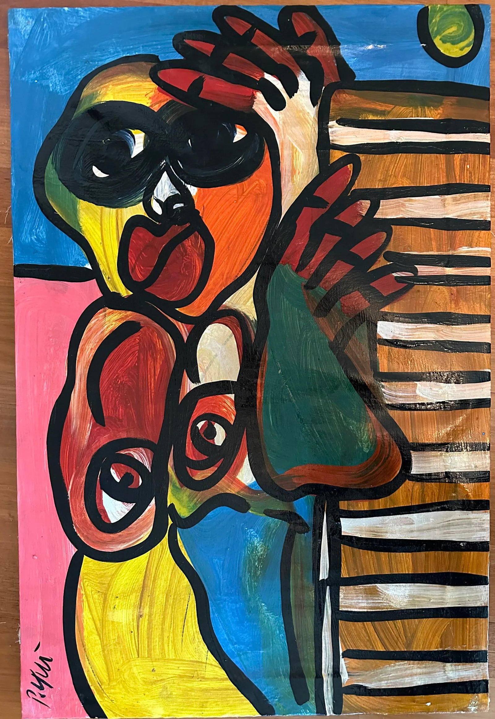 Peter Keil Original Painting - 2