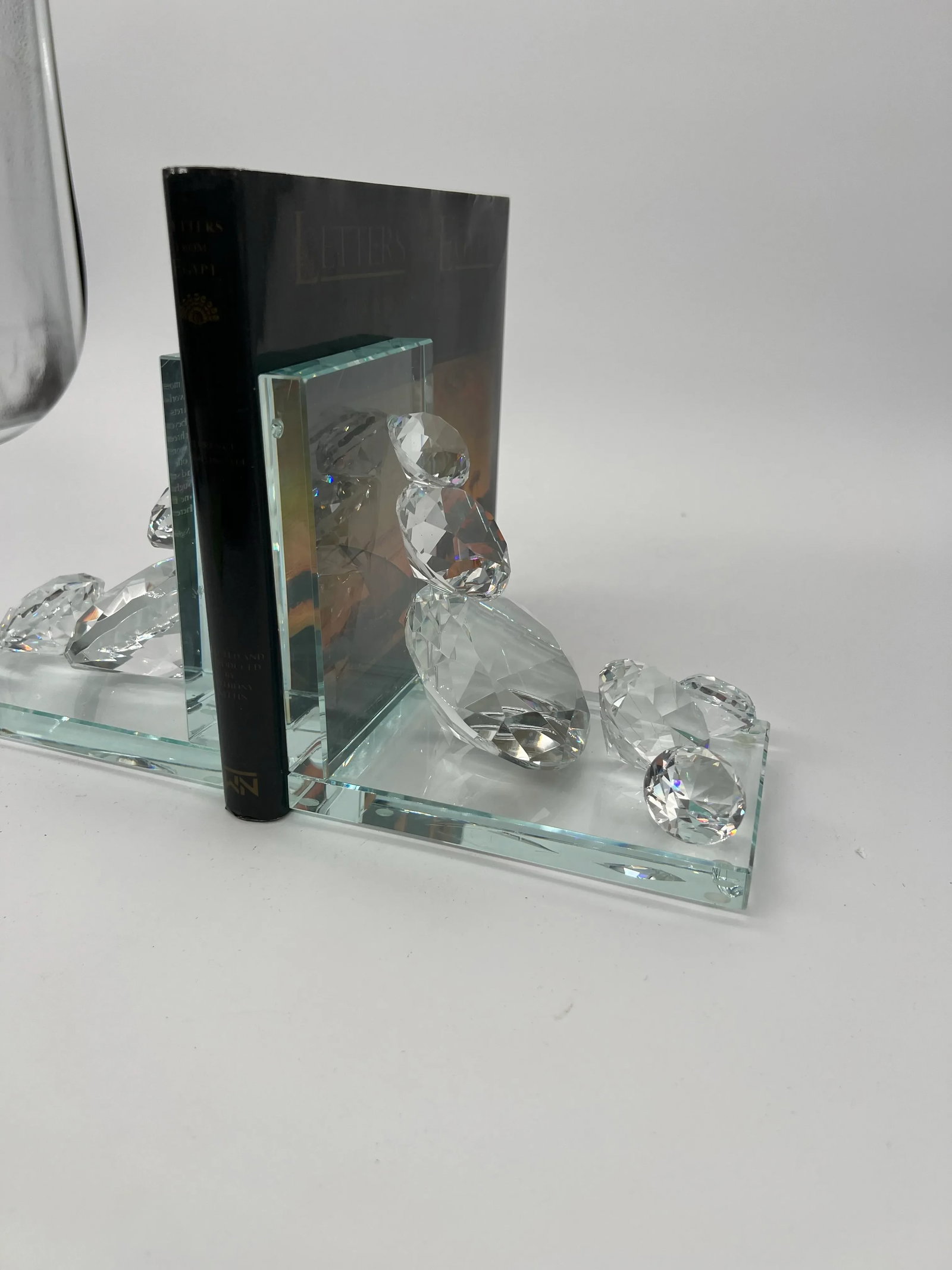 Crystal Bookends Very Sparkly - 7
