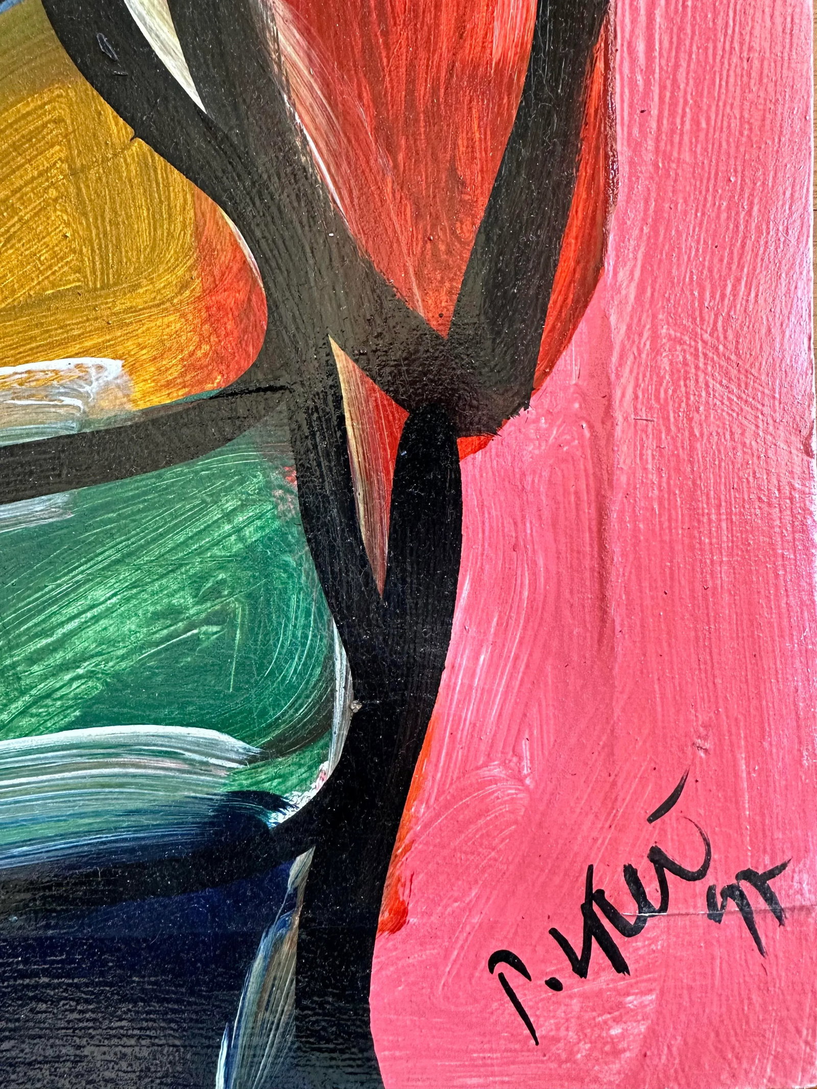 Original 1997 Peter Keil Painting - 2