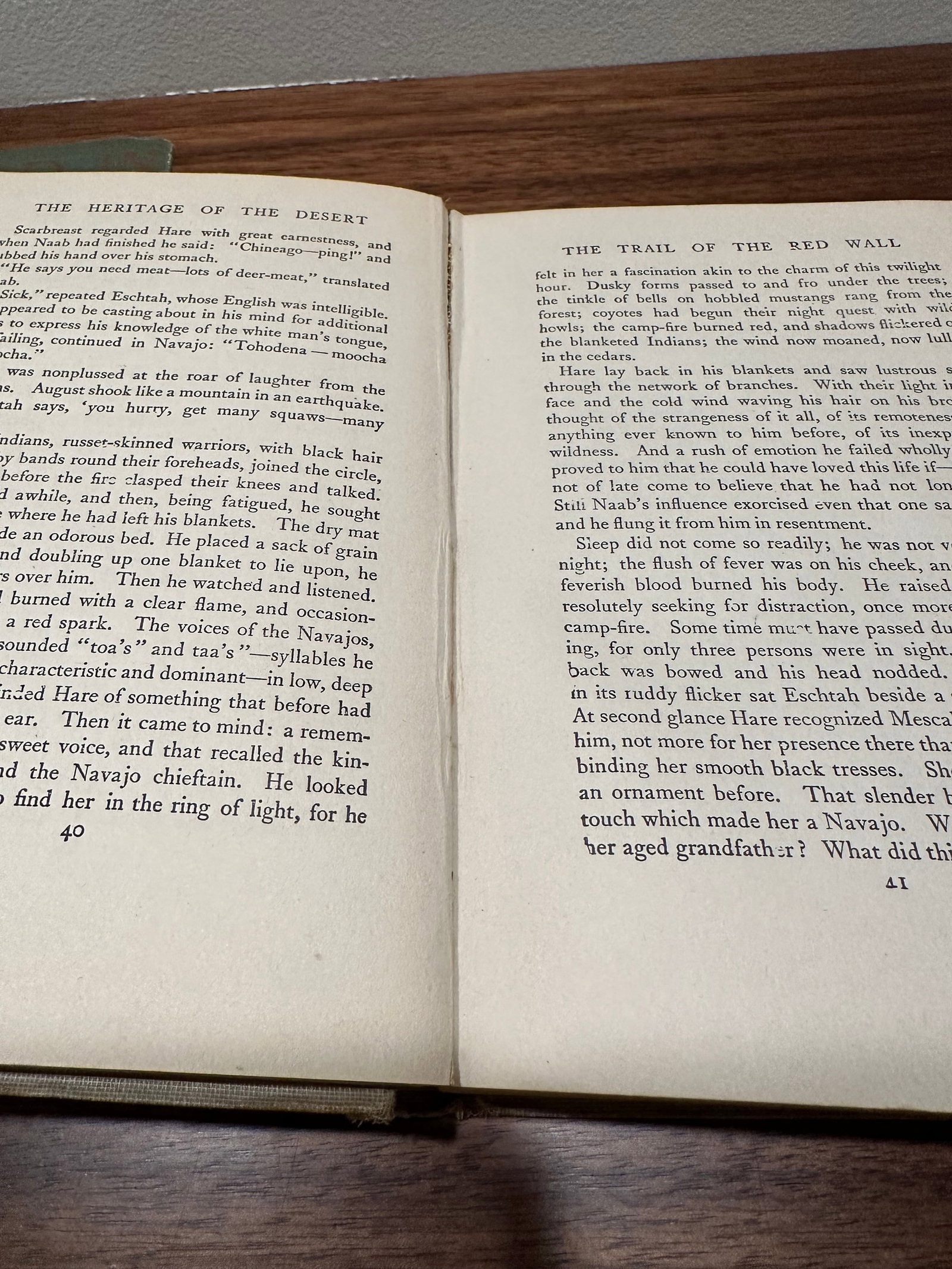1920 Antique Zane Grey Hardcover Books -a Pair - 9