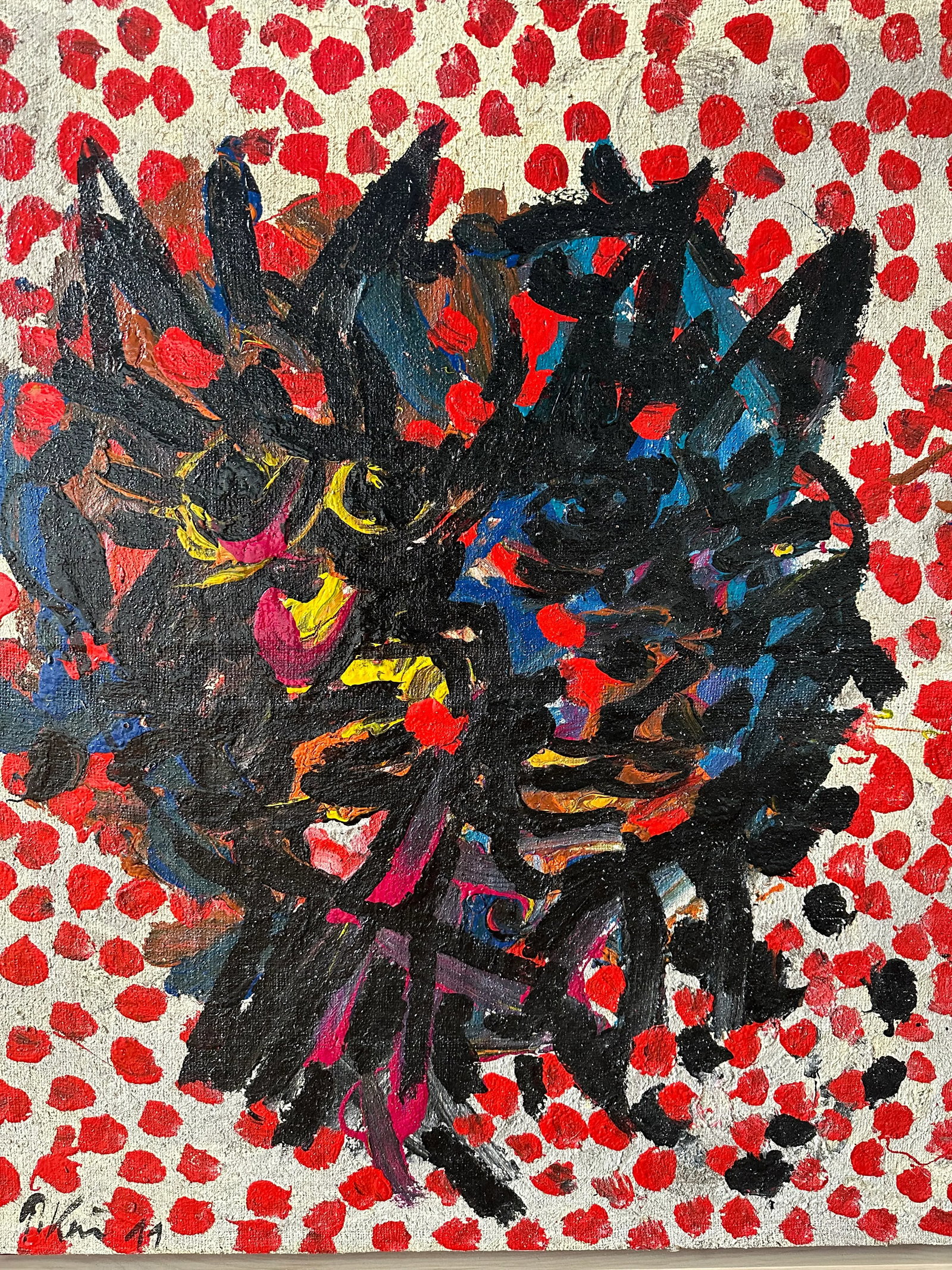 Original Peter Keil Painting Dated 1999 - 2