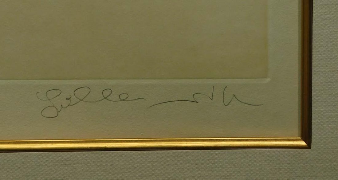 Guillaume Azoulay "Harlequin" Etching on Paper Hand Signed Framed - 3