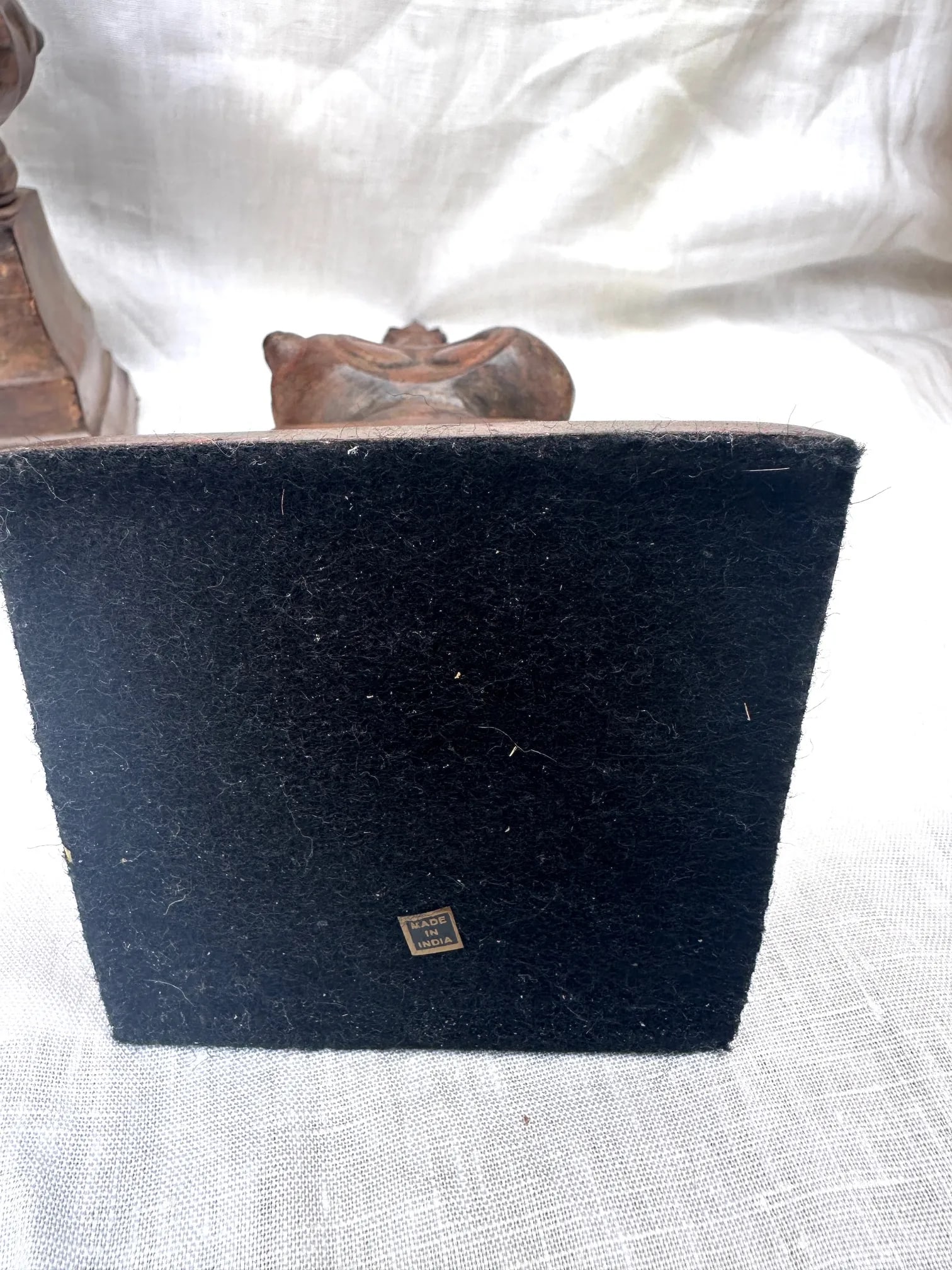 Vintage Iron Bronze Patina Decorative Finials-A Pair - 3