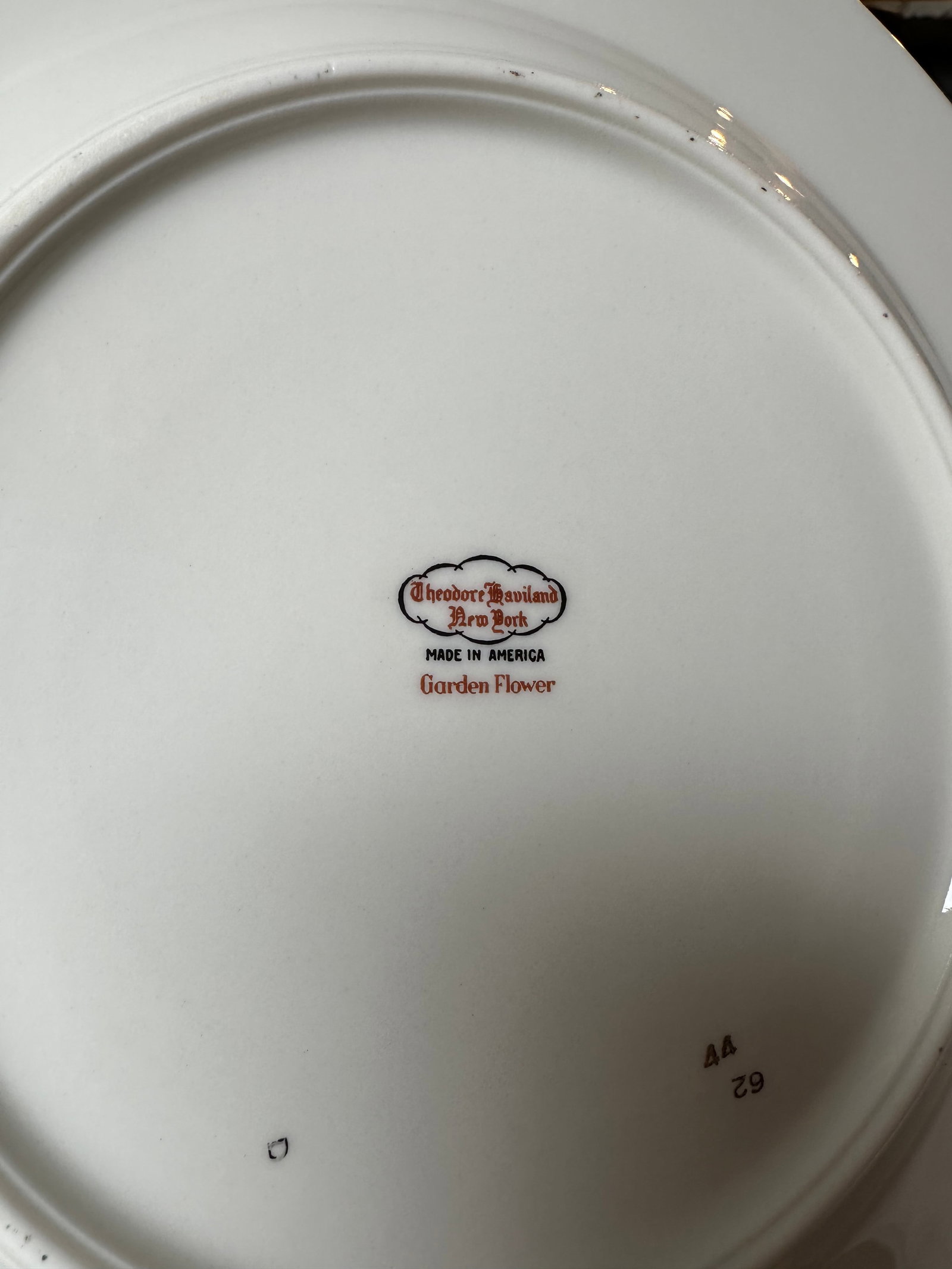 Theodore Haviland New York Garden Flower Dinner Plates- Set of 3 - 2