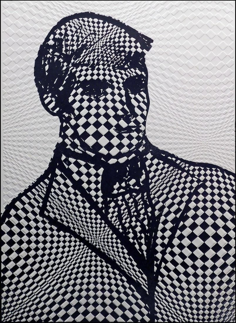 1980s Irene Stein "Untitled" Man Hand Signed Numbered Etching, Framed - 2