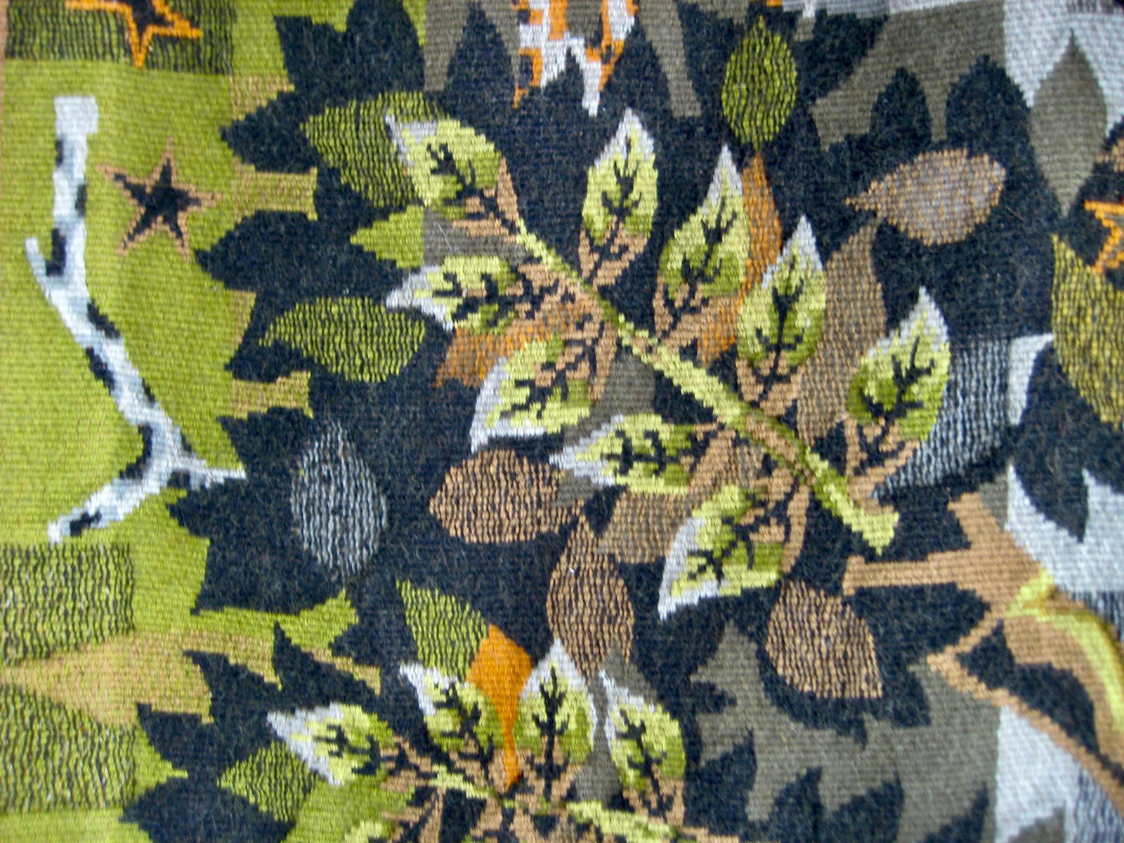 Mid Century Modern Aubusson Tapestry Astre by Jean Claude Bissery - 8