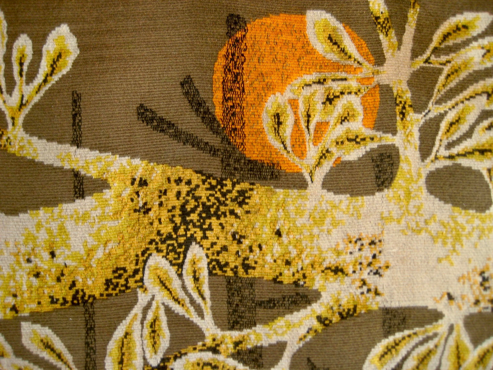 Mid Century Modern Aubusson Tapestry Cybele by Rene Fumeron - 5