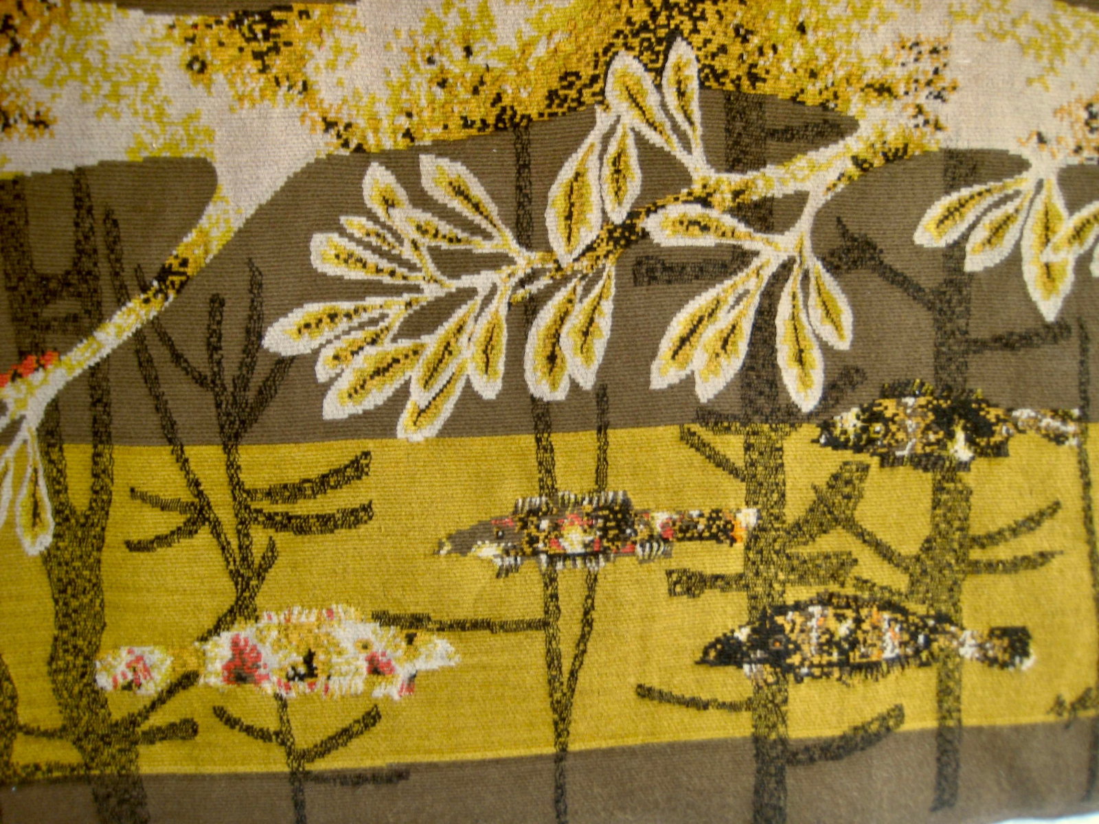 Mid Century Modern Aubusson Tapestry Cybele by Rene Fumeron - 7