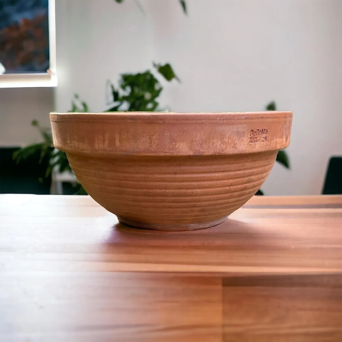 Vintage Italian Terracotta Handmade Clay Planter - 10