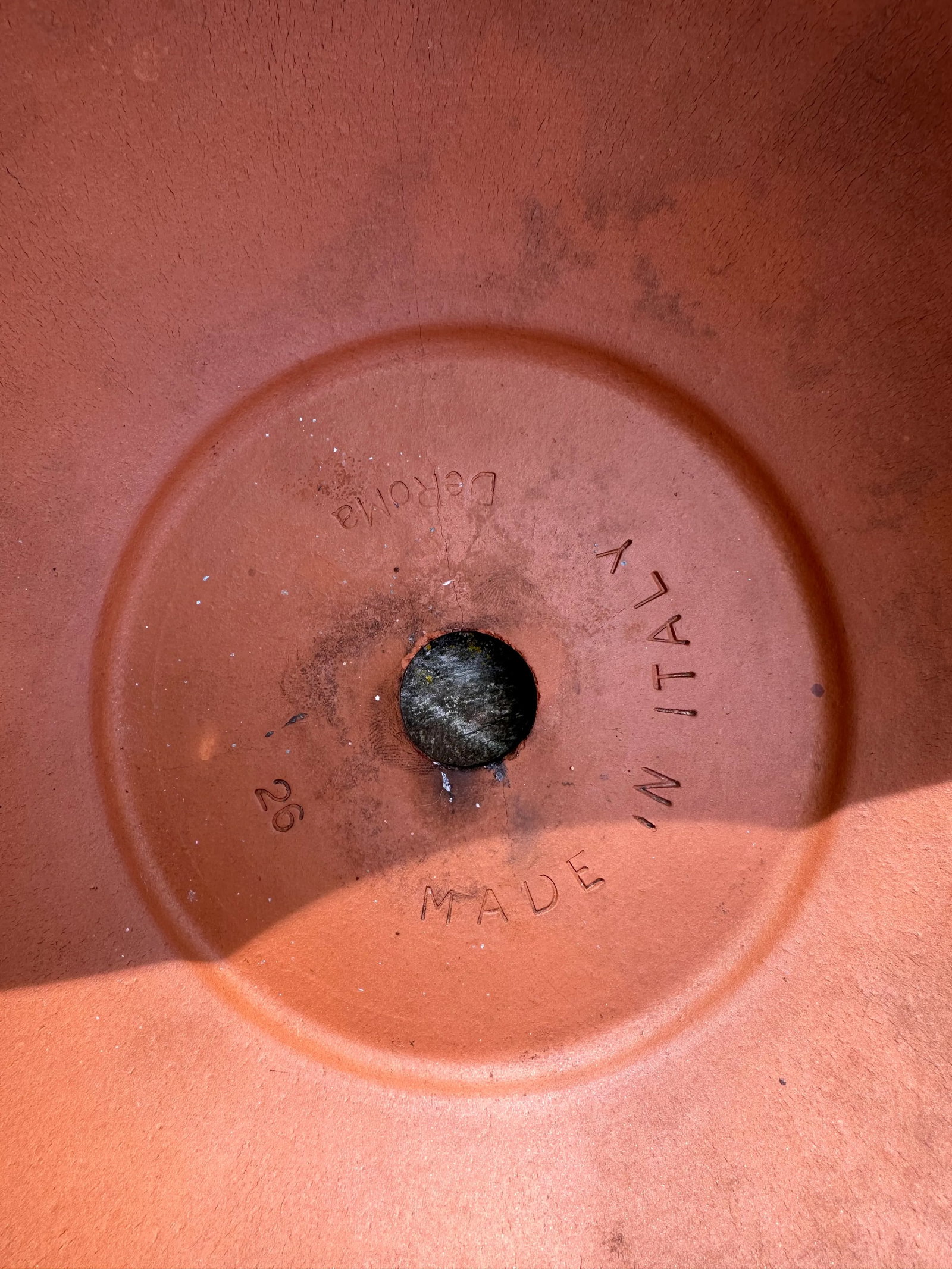 Vintage Italian Terracotta Handmade Clay Planter - 4