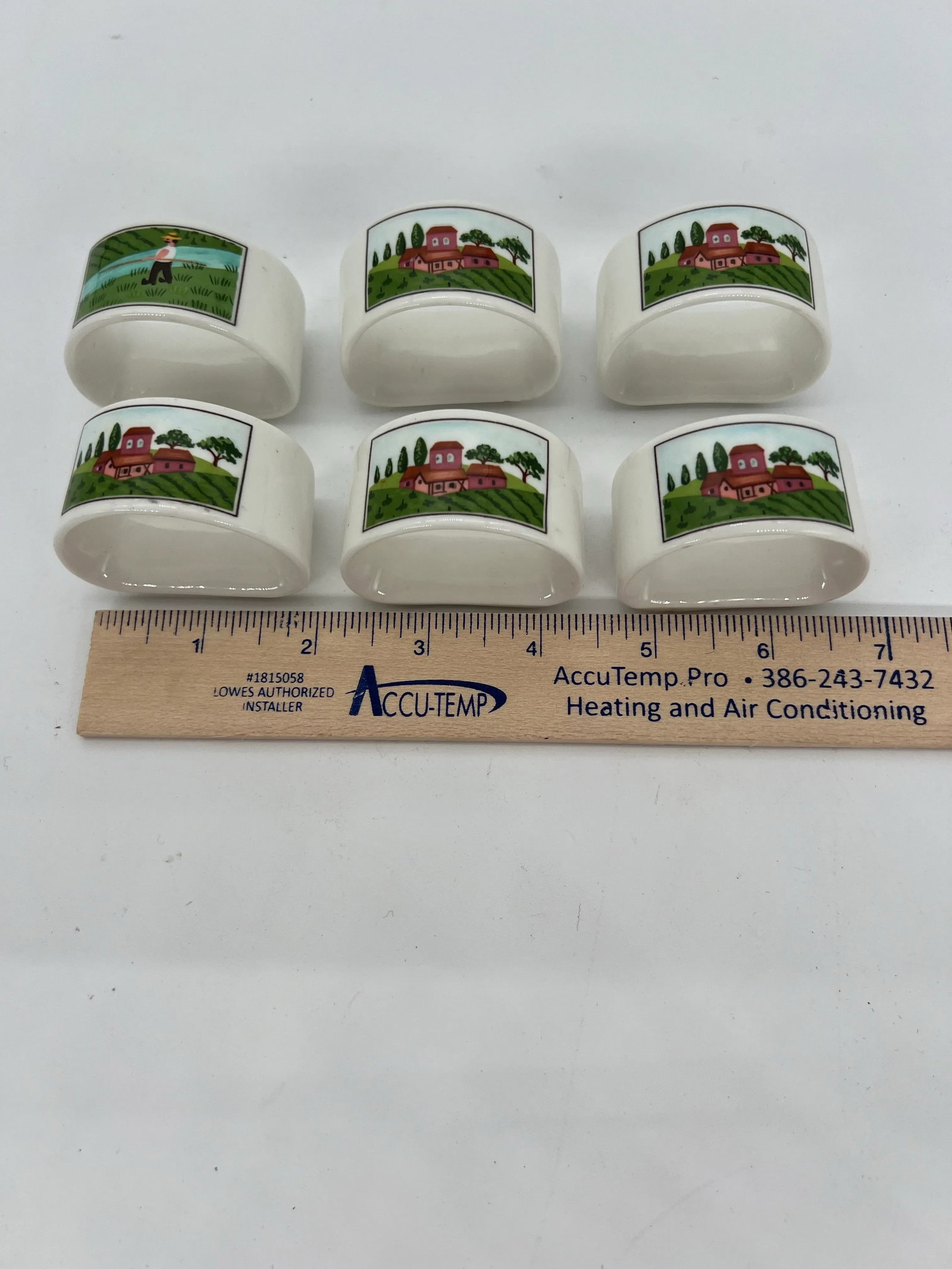 Villeroy & Boch NaÃ¯f Napkin Rings - Set of 6 - 4