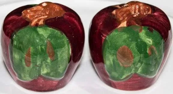 Franciscan China Apple Pattern Salt & Pepper Set - 2