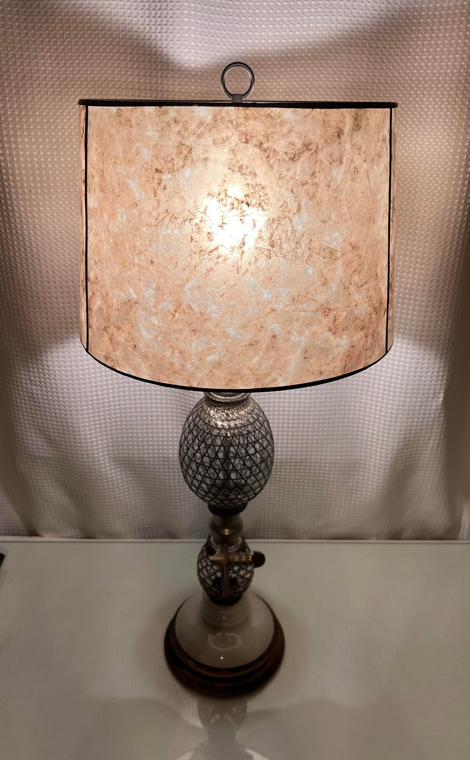 Vintage Frederick Cooper Seltzer Bottle Table Lamp - 4