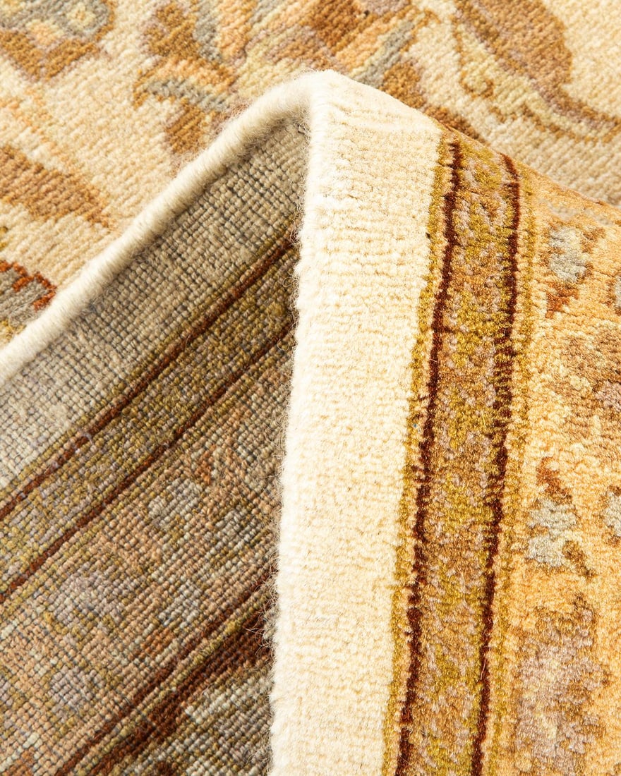 Mogul, One-of-a-Kind Hand-Knotted Area Rug - Ivory, 6' 3" x 6' 7" - 6