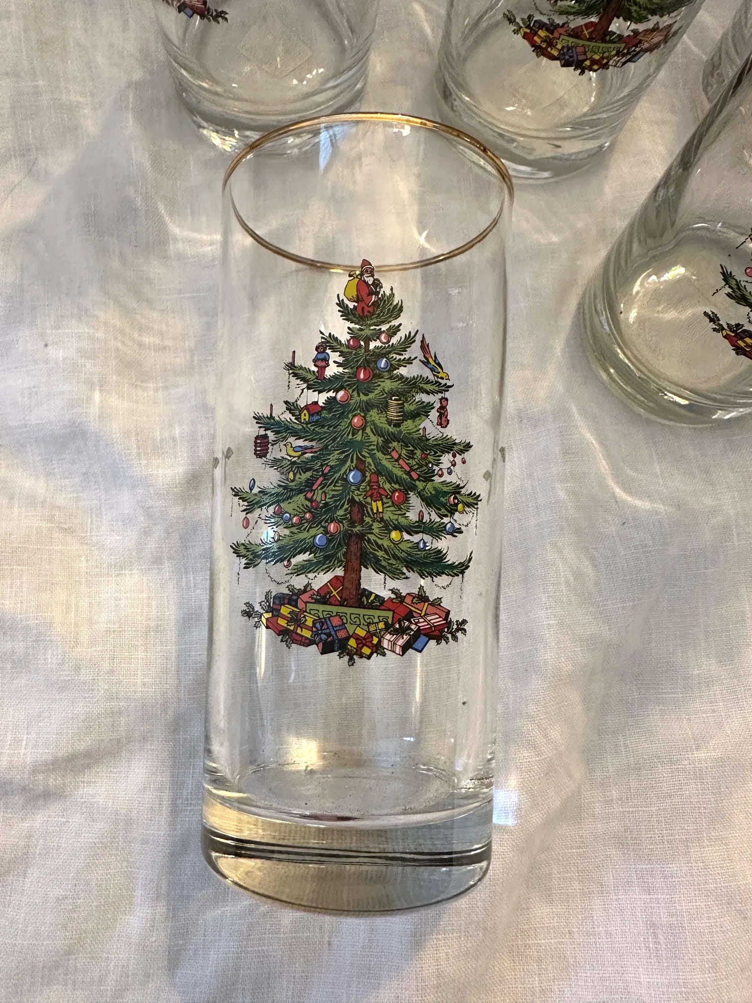Spode Christmas Tree Tumblers-Set of 8 - 6