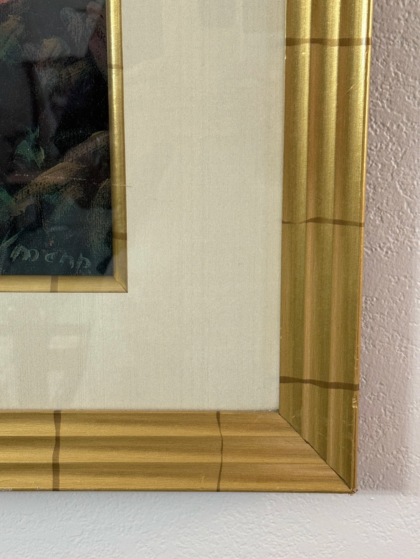 Mission Garden, Signed by Pete Beckmann, Acrylic on Canvas, Framed - 7