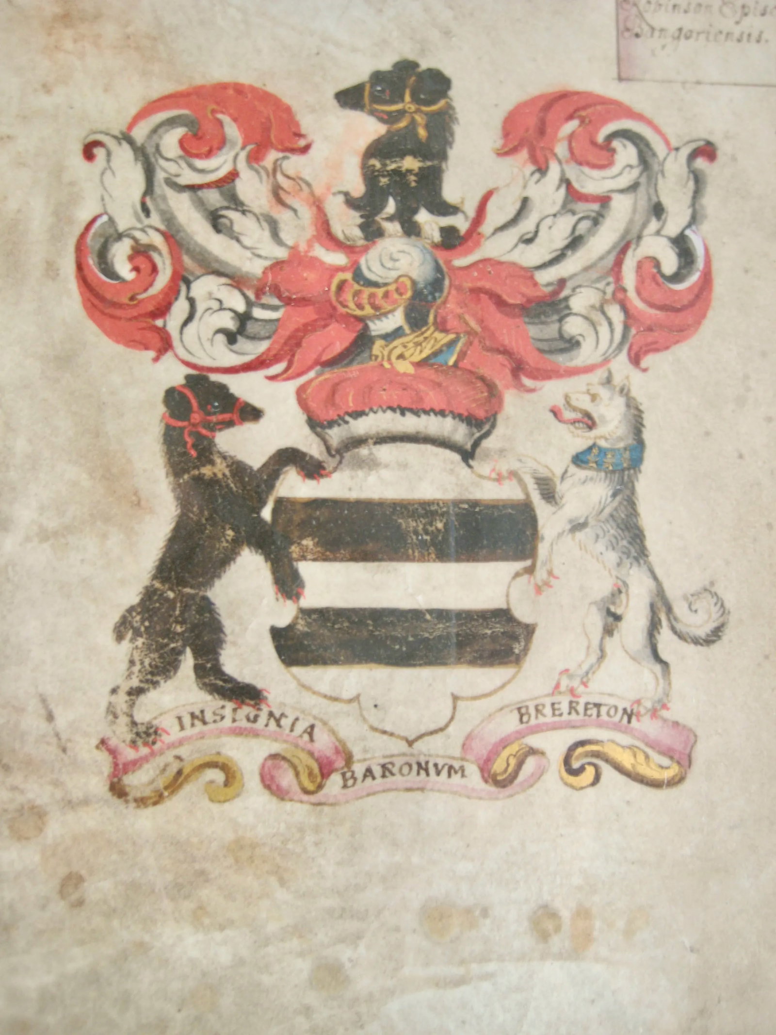 German Genealogist Tree Coat of Arm of a Duke Family Frame - 12