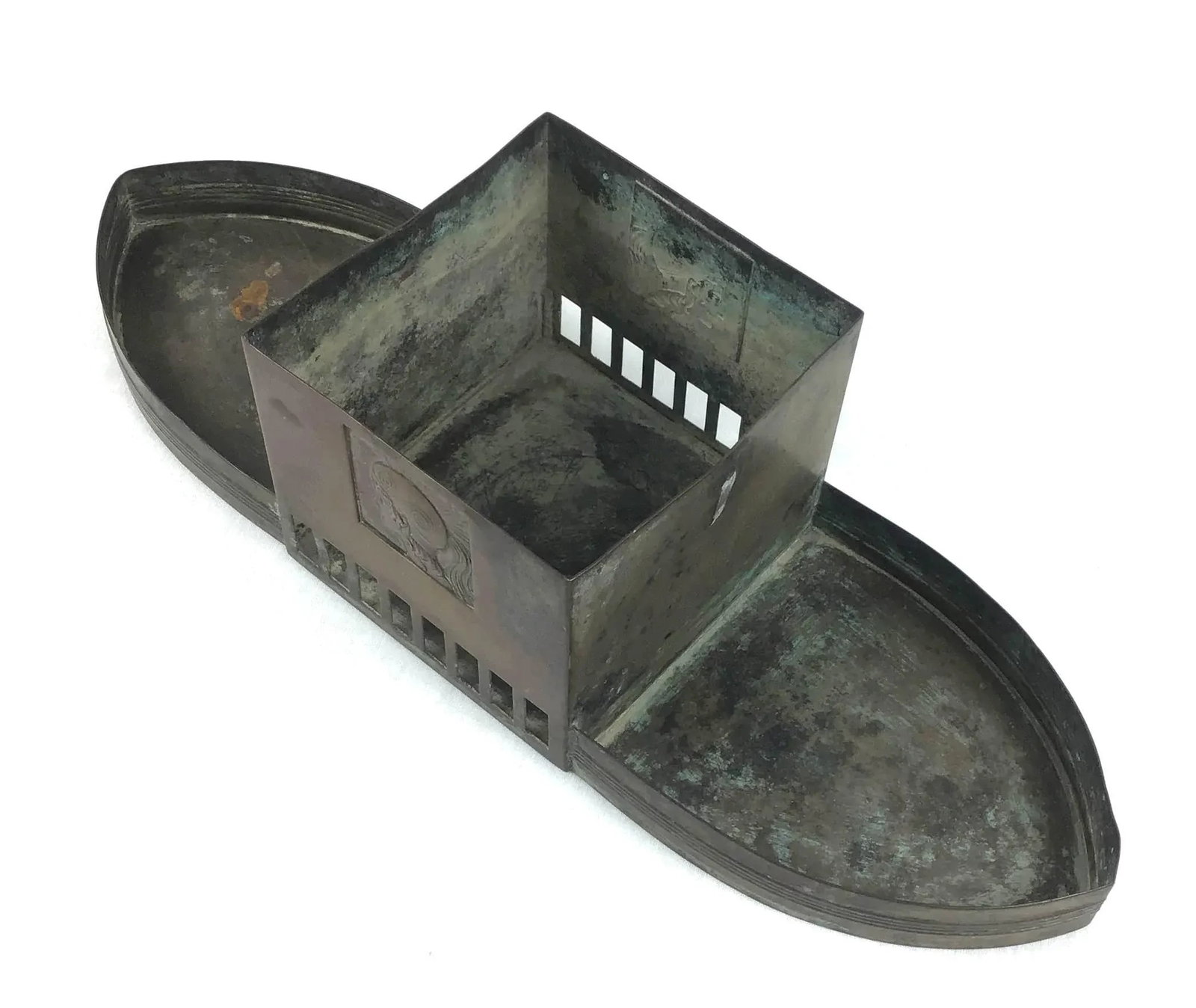 Art Deco Object of Art in Metal - 4