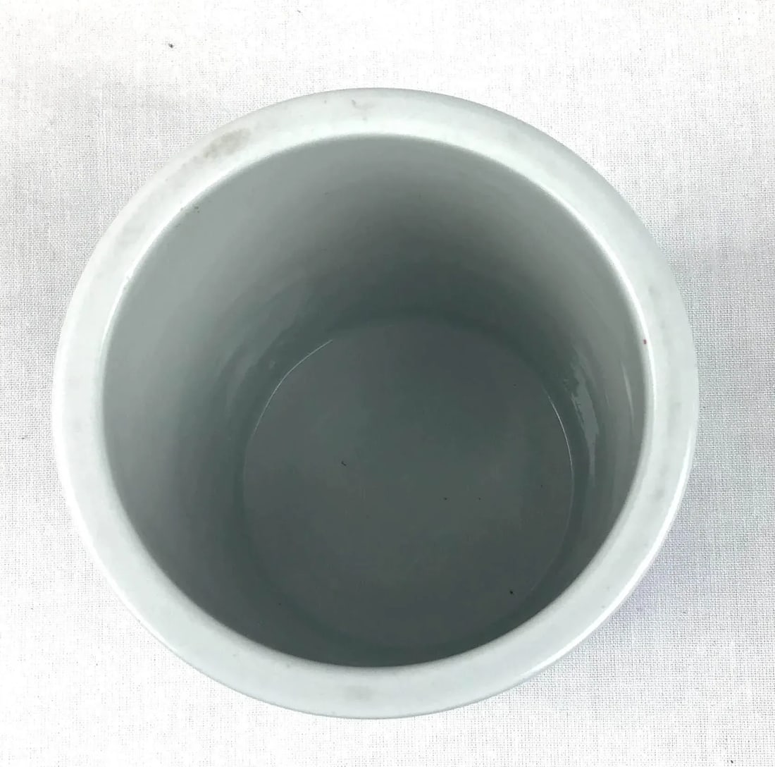 Antique Chinese Porcelain Brush Pot - 5