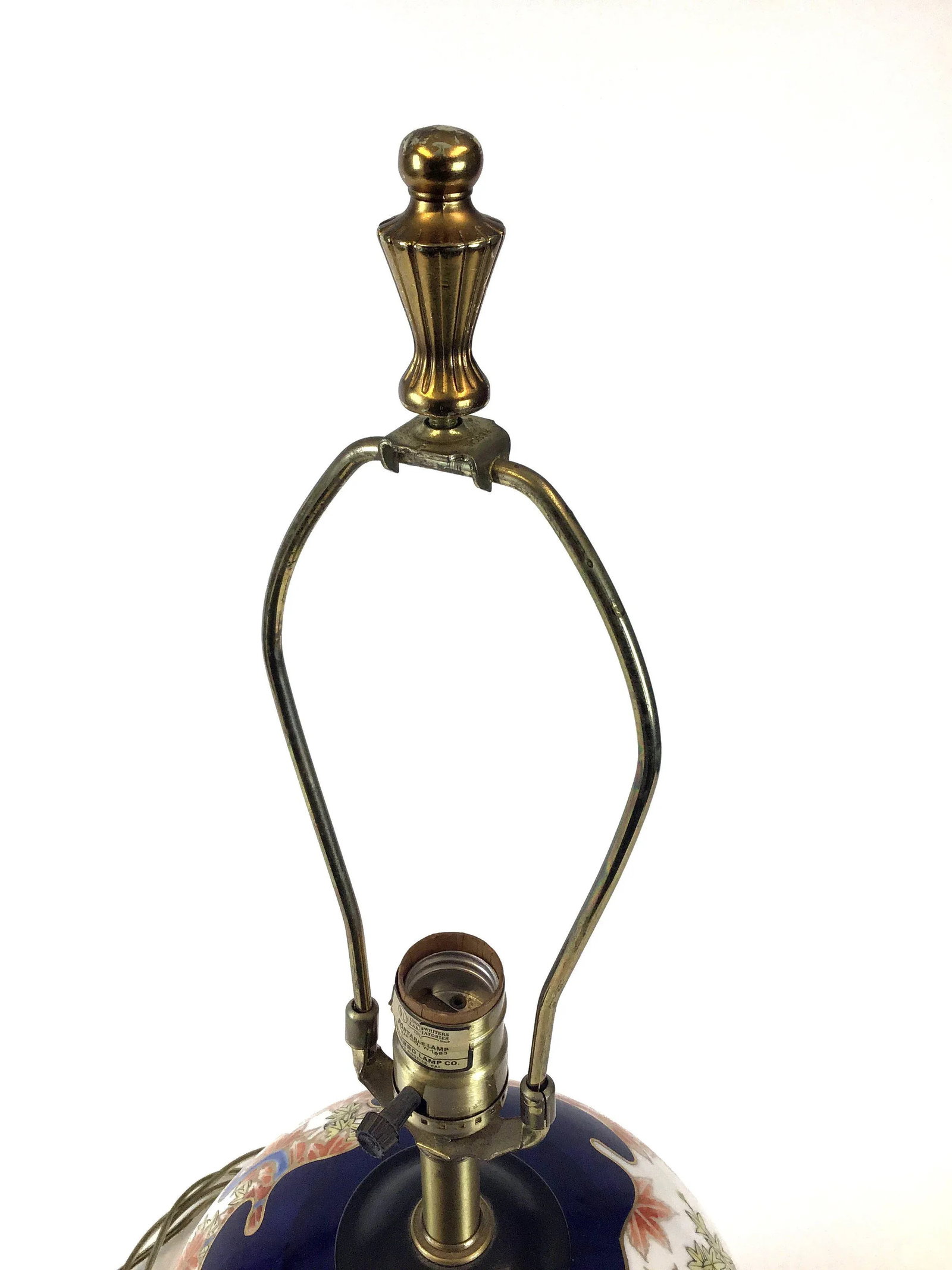 Marbro Japanese Style Porcelain Lamp - 5