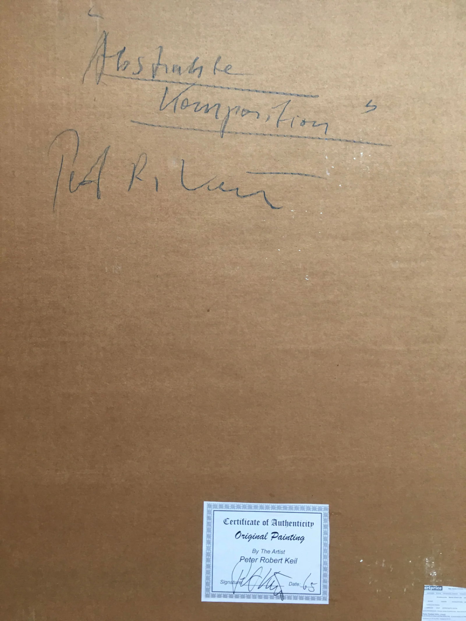 Abstrakt Komposition Painting by Peter Keil - 7