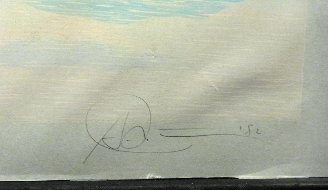 1980s Gordon Mortensen "Autumn Birch" Hand Signed Woodcut Reduction Art Last One - 6