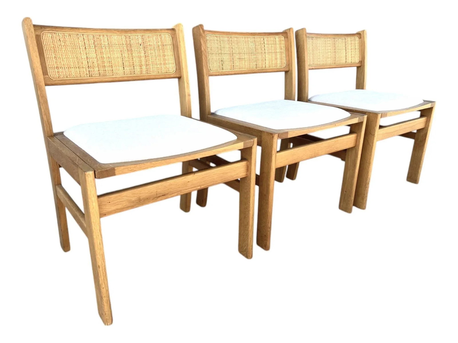 1960s Kurt Ã˜stervig–Style Teak Dining Chairs – Set of 6, Restored With New - 2