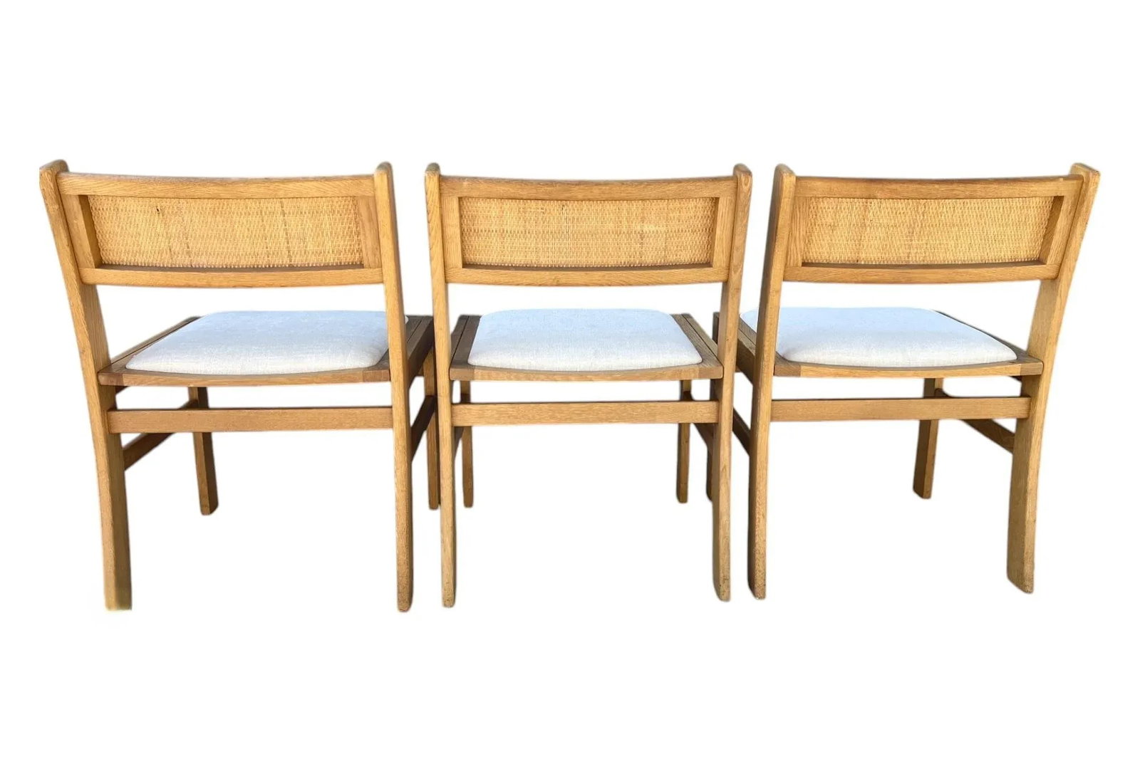 1960s Kurt Ã˜stervig–Style Teak Dining Chairs – Set of 6, Restored With New - 8