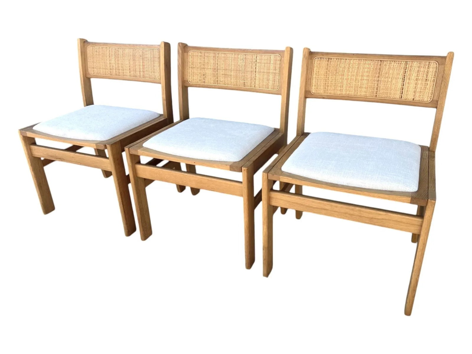 1960s Kurt Ã˜stervig–Style Teak Dining Chairs – Set of 6, Restored With New - 9