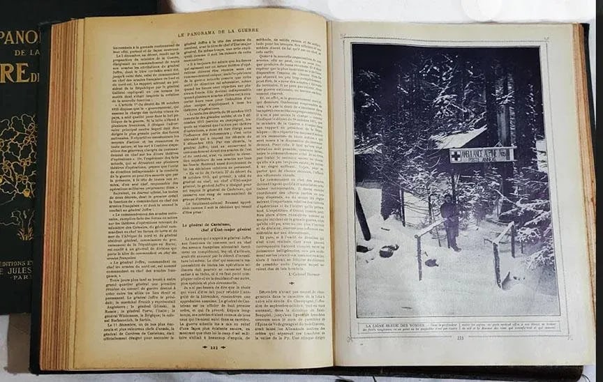 Le Panorama De La Guerre De 1914-1916 - 3 Volumes Military Books Ww1 - French Language - 7