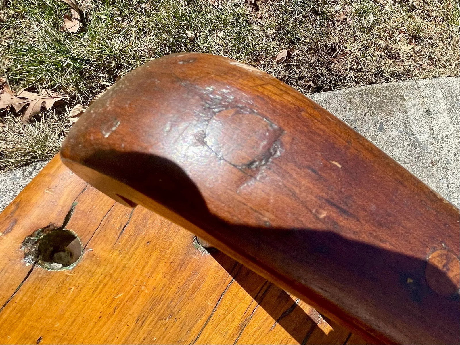 Antique Pennsylvania Mammy / Rocking Bench - 6