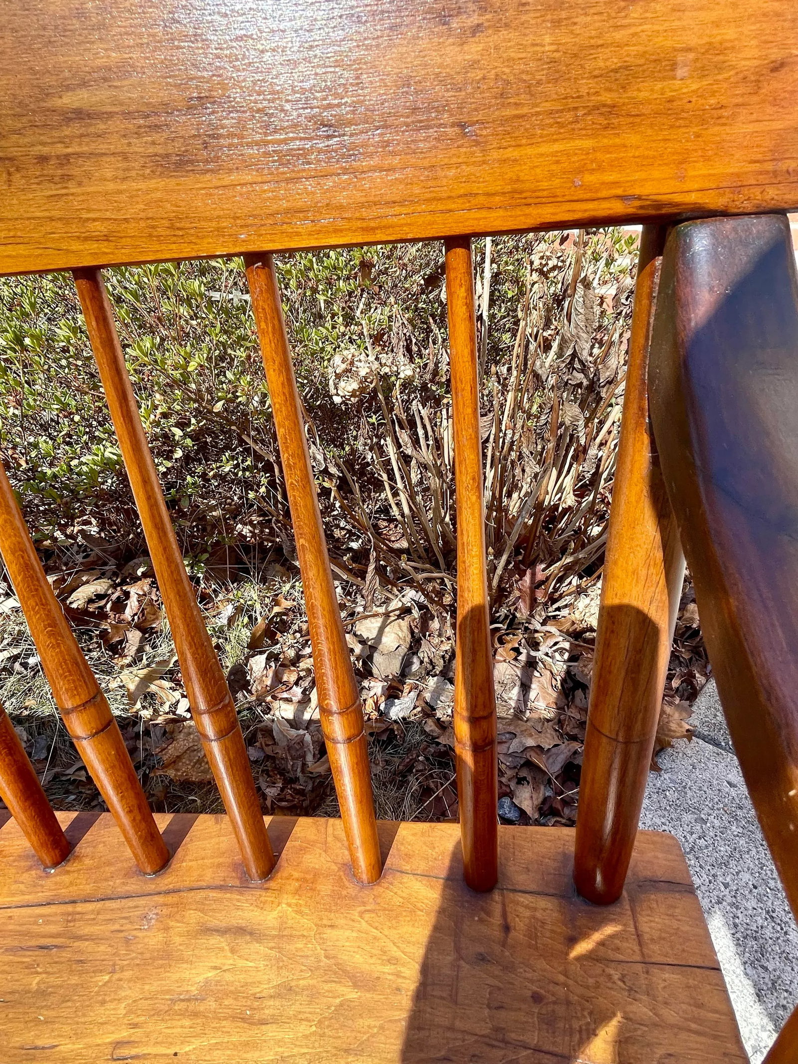 Antique Pennsylvania Mammy / Rocking Bench - 7