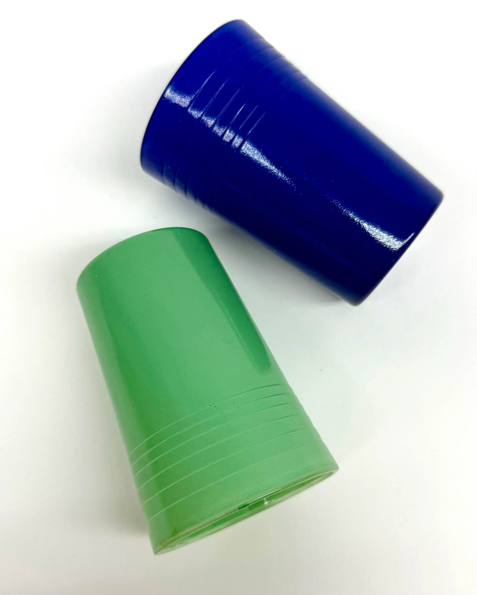 Vintage Set of Bright Opaline Juice Glasses - 3