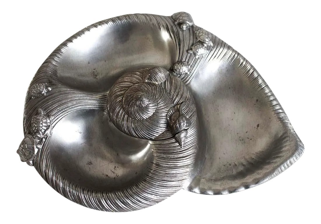 1980s Arthur Court Sea Life Collection Serving Dish (1 of 6)