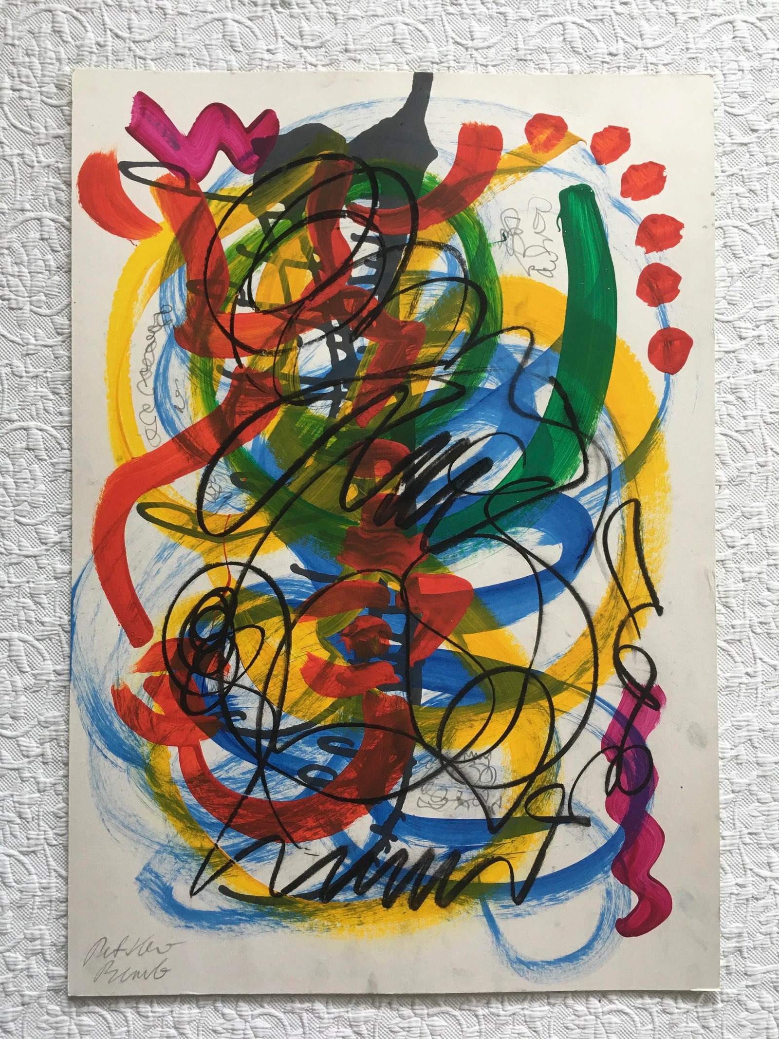 Peter Keil Abstract Painting - 7