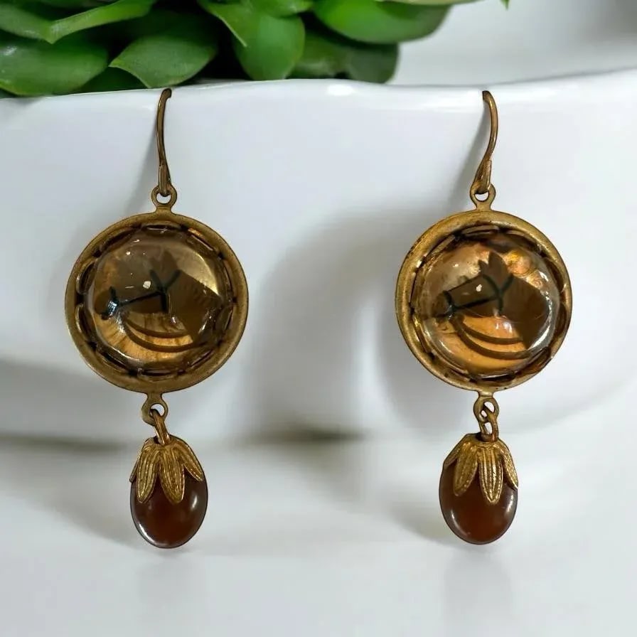 1950s Victorian Revival Horse Essex Dangle Earrings, Set of 2 - 3