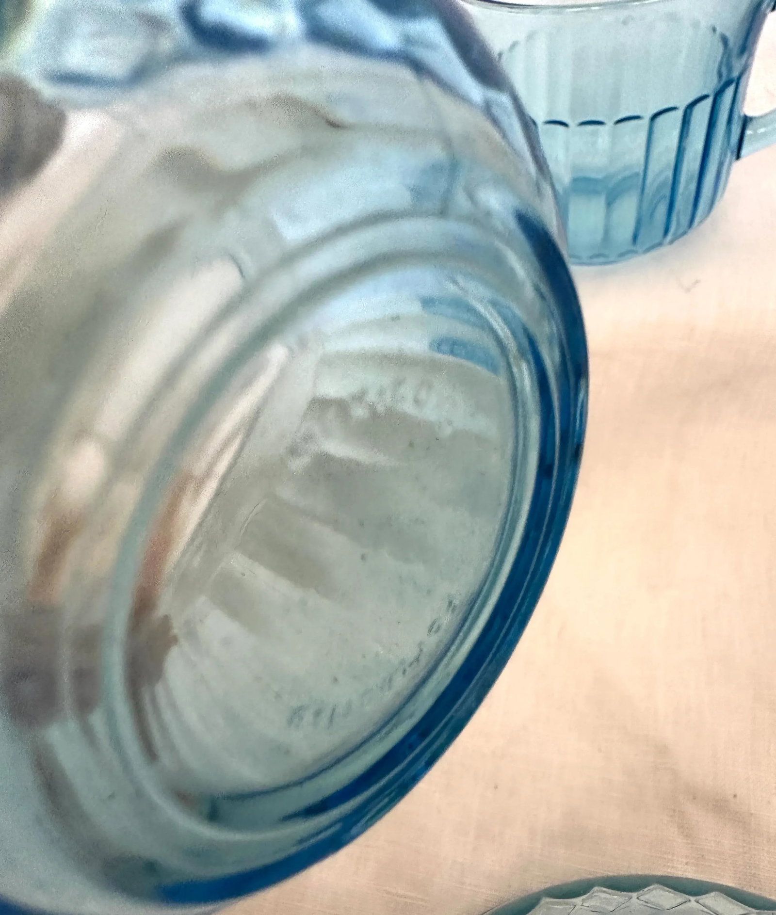 17 Piece "Blue Azure" Forte Crisa Dinnerware Set - 10