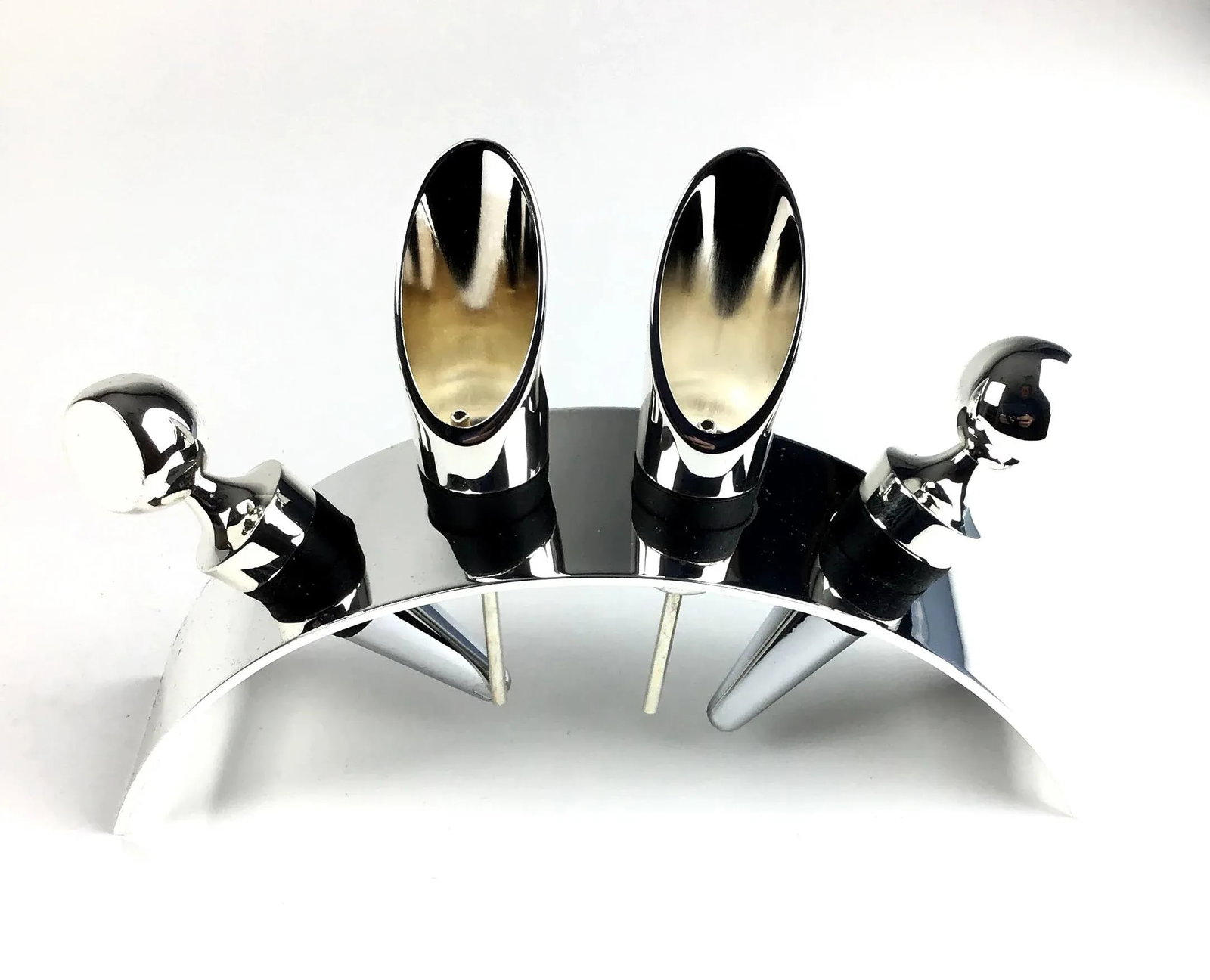 Wedgwood Silver Plate Bar Set in Box - 5 Piece Set - 11