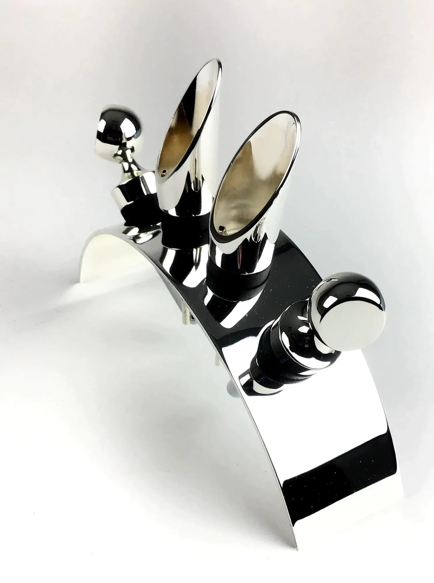 Wedgwood Silver Plate Bar Set in Box - 5 Piece Set - 4