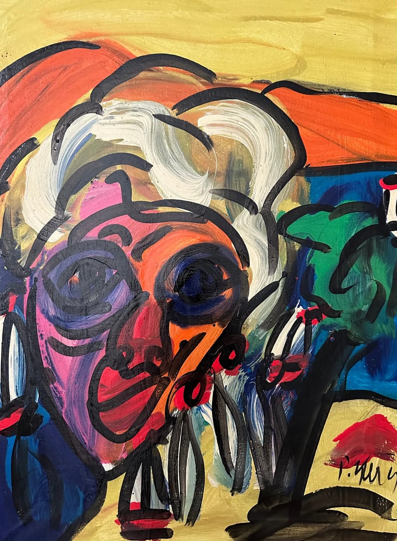 Original Peter Keil Painting, Titled - 2