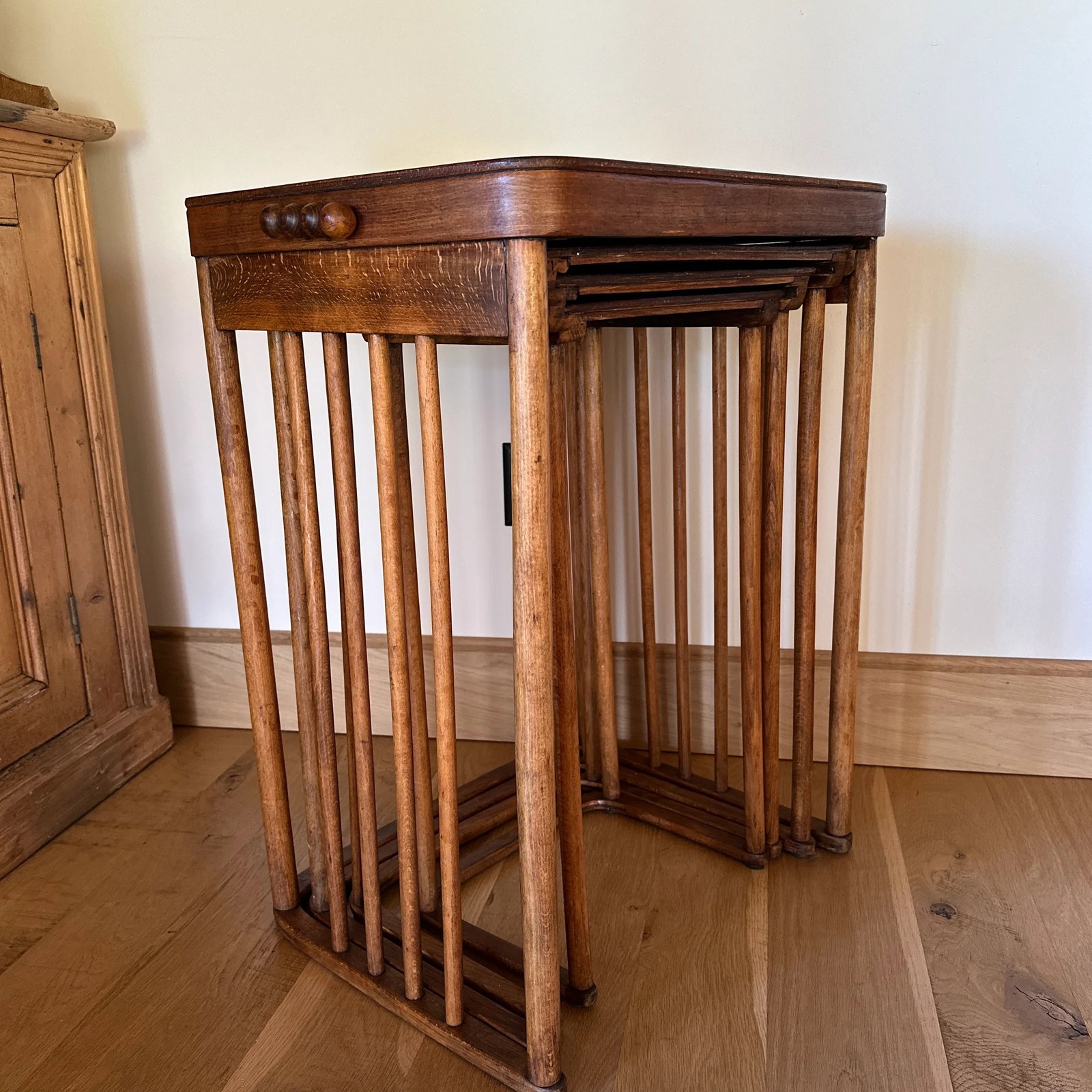 Joseph and Jacob Hoffman Nesting Table Set of 4 1906 + - 3