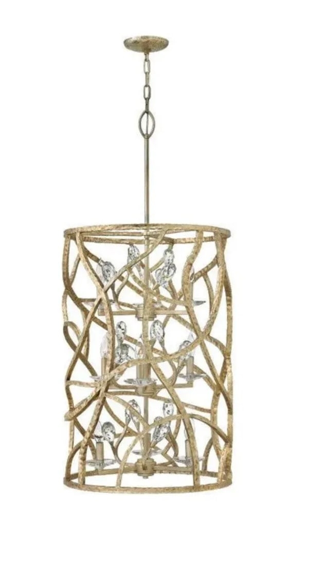 Fredrick Ramond Eve 9 Light Foyer Pendant - 2