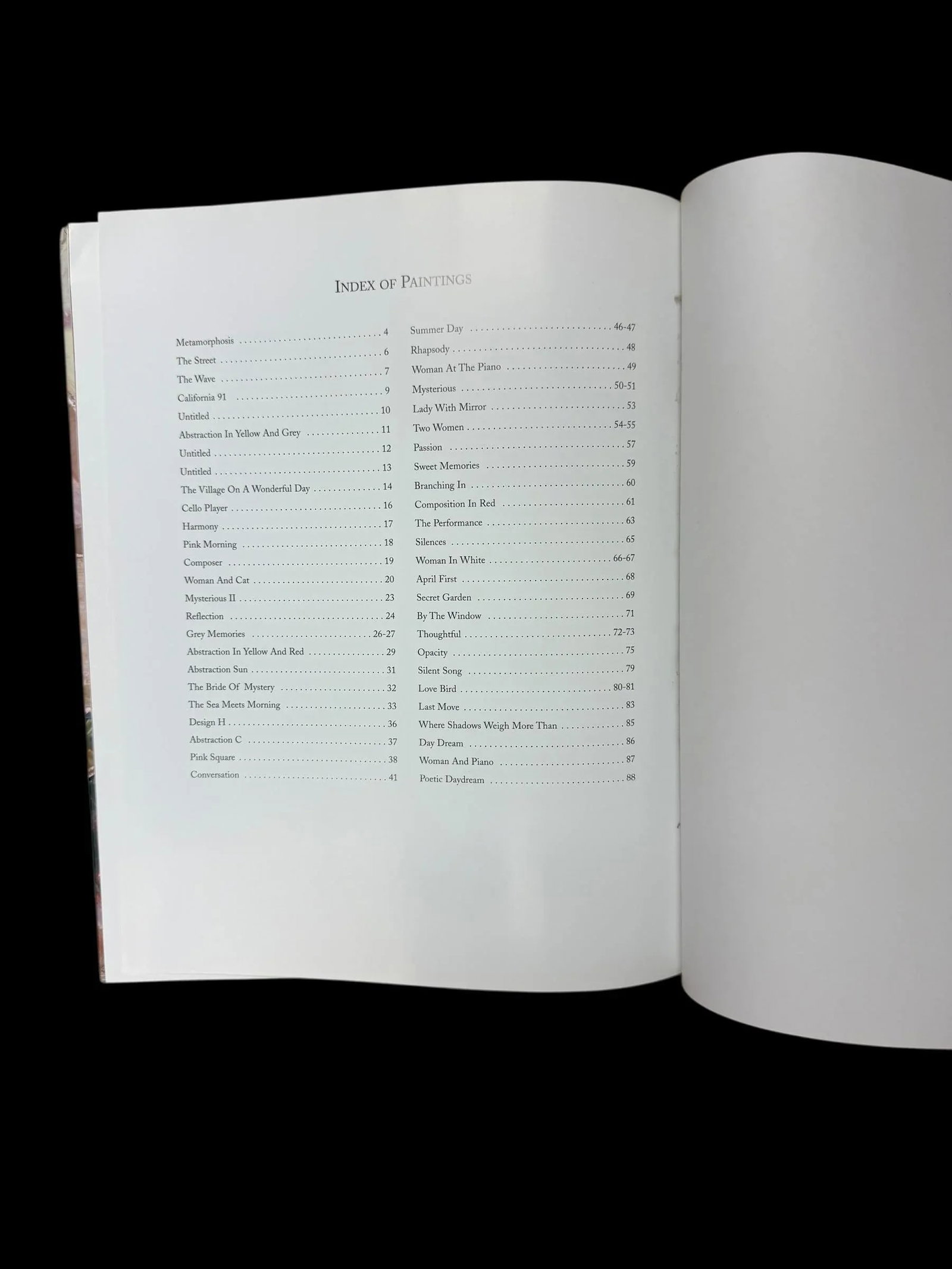 Artist Signed Sabzi Impressionist Hardcover Coffee Table Art Book - 12